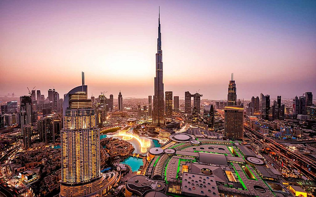 Downtown - central district of Dubai